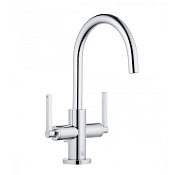 Kludi Nova Fonte Смеситель для раковины, c д/к, высота излива 18,5 см, цвет: хром 201180515