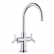 Kludi Nova Fonte Смеситель для раковины, с д/к, высота излива 20,5 см, цвет: хром 201180539