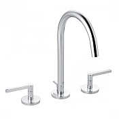 Kludi Nova Fonte Смеситель для раковины на 3 отверстия, с д/к, высота излива 18,5 см, цвет: хром 201430515