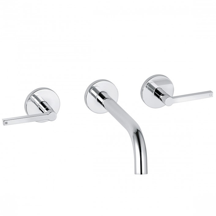 Kludi Nova Fonte Смеситель для раковины встраиваемый, внешняя часть, излив 18 см, цвет: хром 201440515