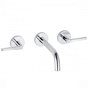 Kludi Nova Fonte Смеситель для раковины встраиваемый, внешняя часть, излив 18 см, цвет: хром 201440515