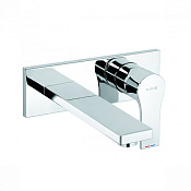 Kludi Zenta SL Смеситель для раковины встраиваемый, внешняя часть, излив 18 см, цвет: хром 482470565