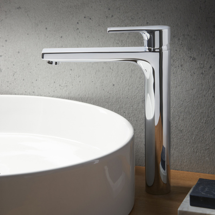 Kludi Zenta SL Смеситель для раковины рычажный, без д/к, высота излива 24 см, цвет: хром 482560565