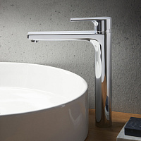 Kludi Zenta SL Смеситель для раковины рычажный, без д/к, высота излива 24 см, цвет: хром 482560565