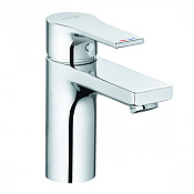 Kludi Zenta SL Смеситель для раковины, c д/к, длина излива 11 см, цвет: хром 482980565