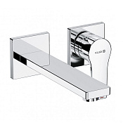 Kludi Zenta SL Смеситель для раковины встраиваемый, внешняя часть, излив 18 см, цвет: хром 482440565