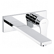 Kludi Zenta SL Смеситель для раковины встраиваемый, внешняя часть, излив 24 см, цвет: хром 482480565