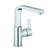 Kludi Zenta Смеситель для раковины, без д/к, высота излива 22 см, цвет: хром 420260575