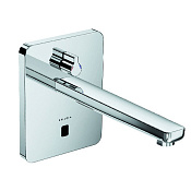 Kludi Zenta SL Смеситель для раковины встраиваемый, сенсор, внешняя часть, излив 24 см, цвет: хром 3840005