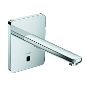 Kludi Zenta SL Смеситель для раковины встраиваемый, сенсор, внешняя часть, излив 24 см, цвет: хром 3840205