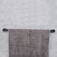 Wasserkraft Wiese Держатель полотенец одинарный, L=640мм , оружейная сталь K-8930