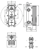 Fima Carlo Frattini Универсальная внутренняя часть  F4000
