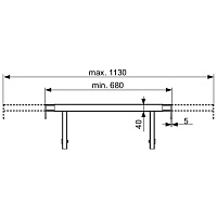 Tece Profil Телескопическое крепление для ниш 9380013