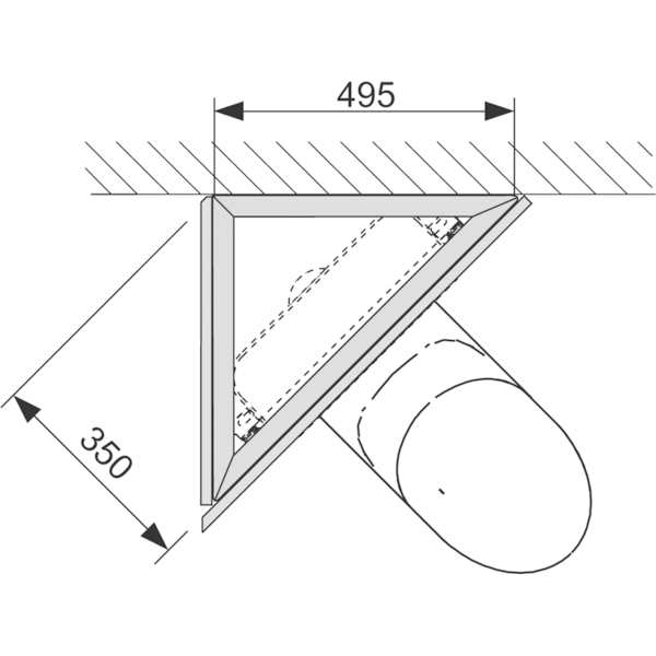 Tece Profil Крепление модуля для углового монтажа 9380004