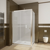 Radaway Premium Plus S Боковая стенка, фабрик 5 мм, Easy Clean 90х190h см, цвет: хром глянцевый 33403-01-06N