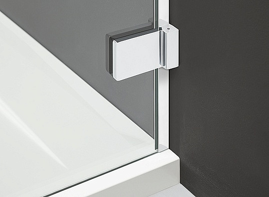 Radaway Euphoria PDD Душевая дверь, левая, прозрачная 8 мм, 100х200h см, цвет: хром глянцевый 383003-01L