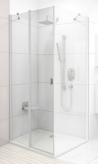 Ravak Chrome Дверь для душевого уголка CRV2 стекло 80x195h см, цвет: белый 1QV40100Z1