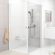 Ravak Chrome Дверь для душевого уголка CRV1 стекло 90x195h см, цвет: белый 1QV70101Z1