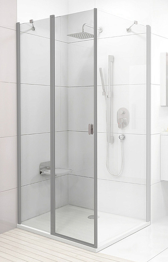 Ravak Chrome Дверь для душевого уголка CRV2 стекло 90x195h см, цвет: сатин 1QV70U00Z1