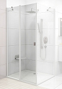 Ravak Chrome Дверь для душевого уголка CRV2 стекло 100x195h см, цвет: белый 1QVA0100Z1