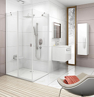 Ravak Chrome Дверь для душевого уголка CRV2 стекло 100x195h см, цвет: белый 1QVA0100Z1