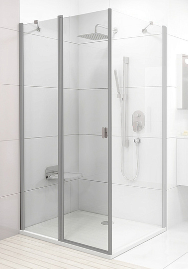 Ravak Chrome Дверь для душевого уголка CRV2 стекло 100x195h см, цвет: сатин 1QVA0U00Z1