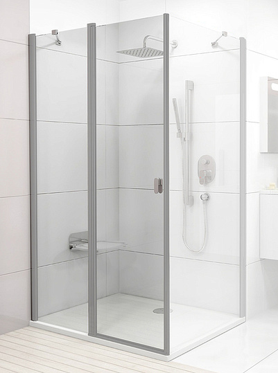 Ravak Chrome Дверь для душевого уголка CRV2 стекло 110x195h см, цвет: сатин 1QVD0U00Z1