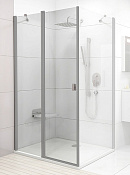 Ravak Chrome Дверь для душевого уголка CRV2 стекло 110x195h см, цвет: сатин 1QVD0U00Z1