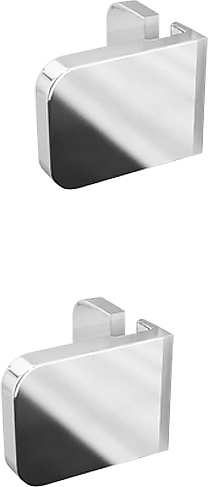 Ravak Brilliant Монтажный комплект для ограждения BVS1-80, цвет: хром D01000A070