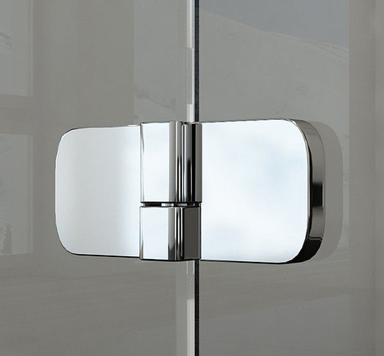 Ravak Brilliant Монтажный комплект для левого ограждения BVS2-L 100, цвет: хром D01000A072