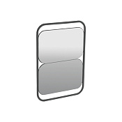 Simas Wave Зеркало 50х70h см, без подсветки, цвет: nero matt WAS04 nero matt