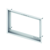 Tece Декоративная рамка для монтажной рамки, цвет: нержавеющая сталь матовая 9240643