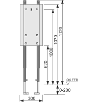 Tece Profil Модуль для поручней и опорных систем 9360000
