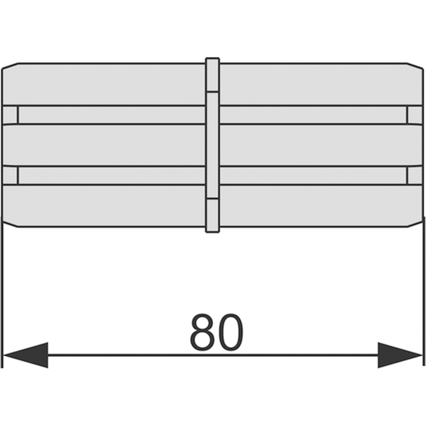 Tece Profil Торцевое соединение профиля 9010009