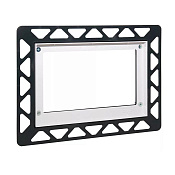 Tece Монтажная рамка для монтажа на уровне стены, цвет: металлический глянцевый 9240644