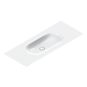 Catalano Comfort Раковина подвесная 125x50x14,5h см, без перелива, покр Cataglaze цвет: белый глянц. 0521260001