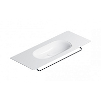 Catalano Comfort Раковина подвесная 125x50x14,5h см, без перелива, покр Cataglaze цвет: белый глянц. 0521260001