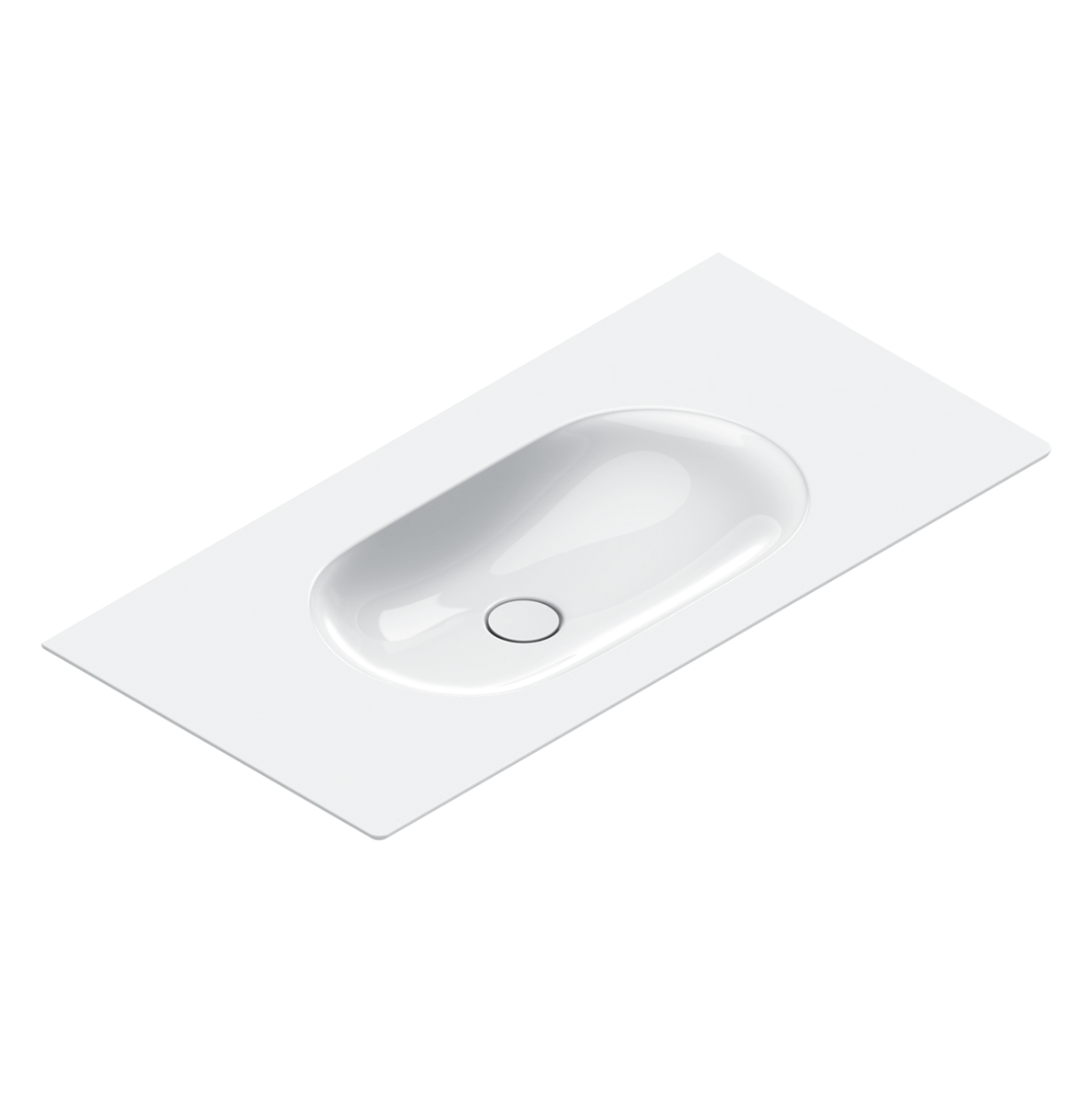 Catalano Comfort Раковина подвесная 100x50x14,5h см, без перелива, покр Cataglaze цвет: белый глянц. 0521010001