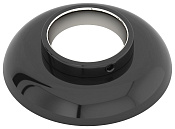 Стилье Отражатель декоративный н/ж (d вн. - 1"), цвет: черный глянцевый 17100-0100