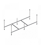 Am.Pm Gem Каркас для ванны 170х70 см, сталь W90A-170-075W-R