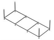 Am.Pm Spirit V2.0 Каркас для ванны 164х70 см, сталь W72A-170-075W-R2