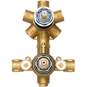 Bossini Oki Встроенная часть для термостата на 2-5 потребителей Z00125