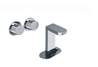 Carimali Встраиваемая часть двухвентильного настенного смесителя для раковины на 2 отверстия W2500