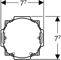 Geberit Блок питания для электронных клавиш Sigma 115.861.00.1