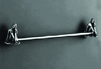 Art&Max Juno Полотенцедержатель, цвет: хром глянцевый AM-B-0717-T
