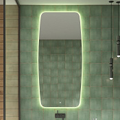 Art&Max Forli Зеркало с подсветкой 70x3x150h см AM-For-700-1500-DS-F