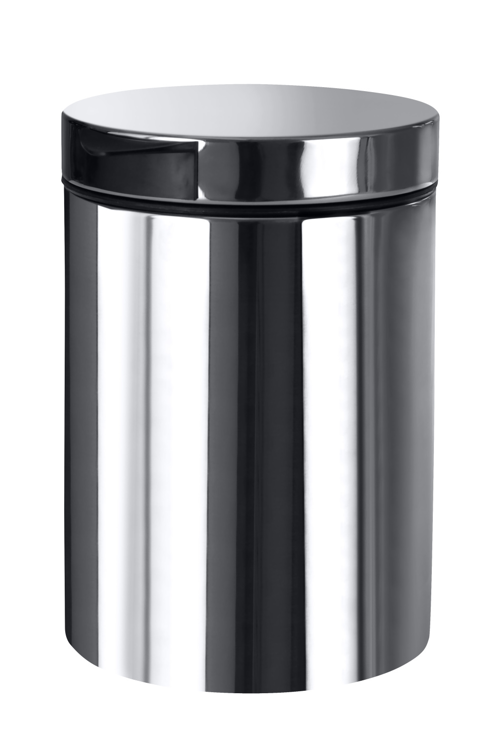 Bemeta Ведро для мусора на 3 л, цвет: хром 125115051