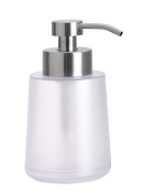 Bemeta Дозатор для жидкого мыла на 450 мл, подвесной, пластиковая колба, цвет: хром 107109256