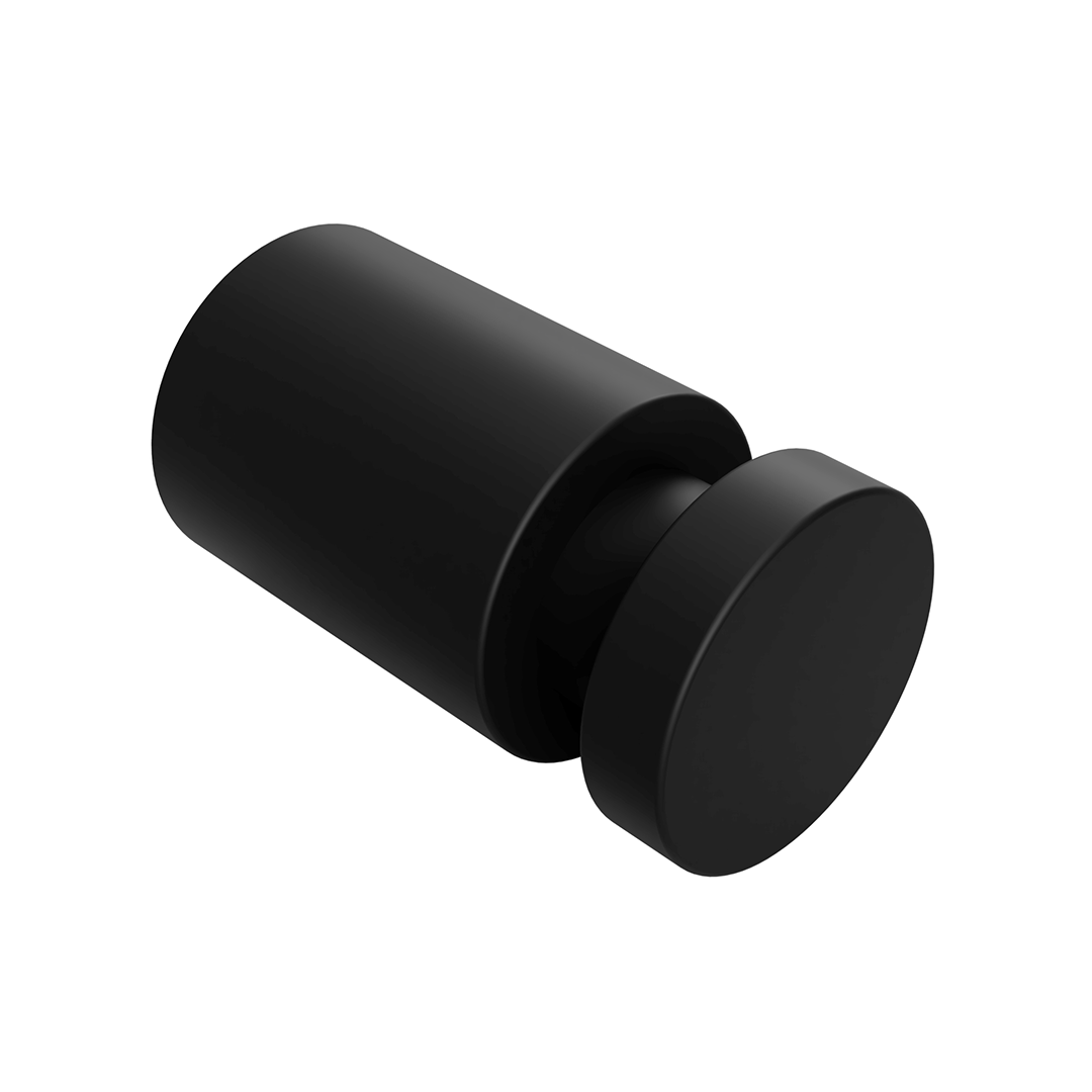 Bemeta Dark Крючок одинарный, цвет: черный 104506090