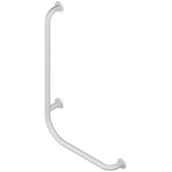 Bemeta Help Пopучeнь настенный, левый 63x11x89h см, цвет: белый 301112044